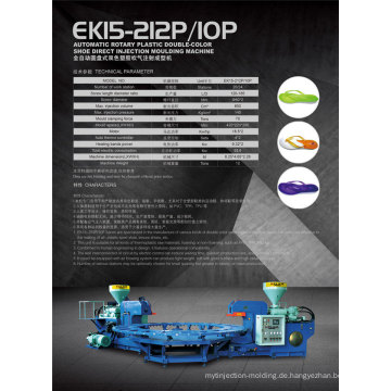 PVC-Pantoffel-Sandelholze-Formteil-Maschine mit CER-Zustimmung